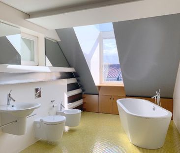 Große Maisonettewohnung mit Dachterrasse und Blick über den Dächern... - Foto 4