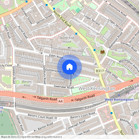 Gunterstone Road, Gunterstone Road, W14