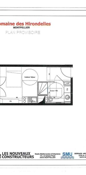 Sabines - Studio NEUF - 22.20 m² - Photo 2