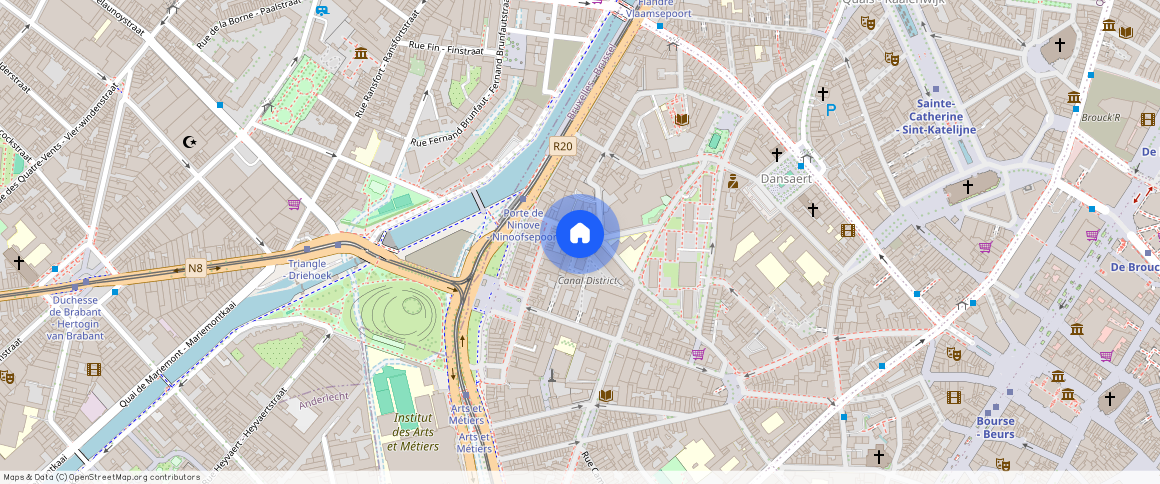 Rue Notre-Dame Du Sommeil - Onze-Lieve-Vrouw Van Vaakstraat 46 bus H02, 1000 Brussel