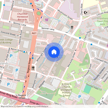 Byron Street, Leeds, West Yorkshire, LS2