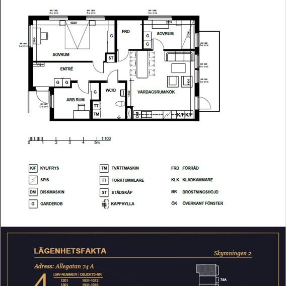 Allégatan 74 A - Foto 1