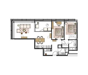 Apartment 502: Akara Tower 3.5-Zimmer - Photo 6