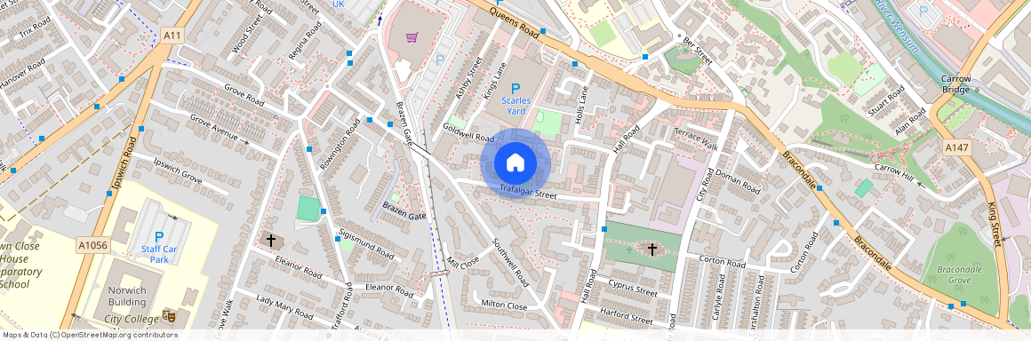 Trafalger Street, NR1, Norwich
