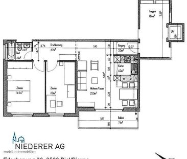 Ruhige 3-Zimmerwohnung mit Balkon - Photo 4