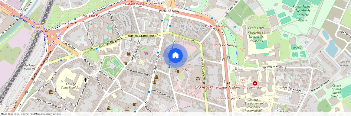 Place du Manège, 2, 2.2, 7000, Mons