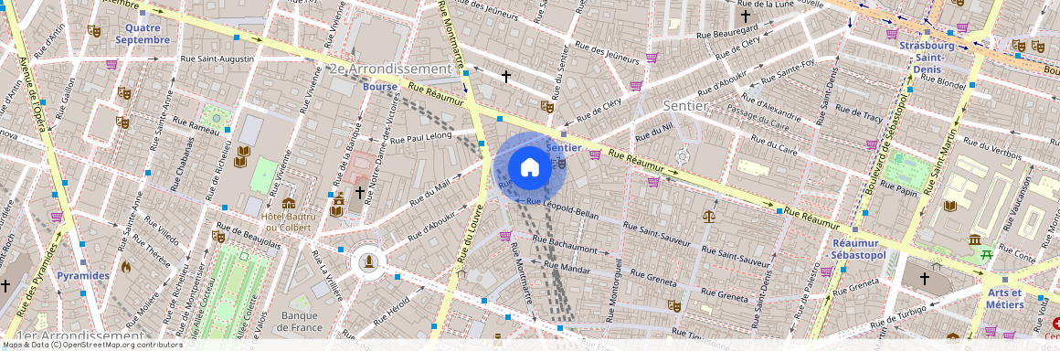 Aboukir 38, Rue d'Aboukir, Paris