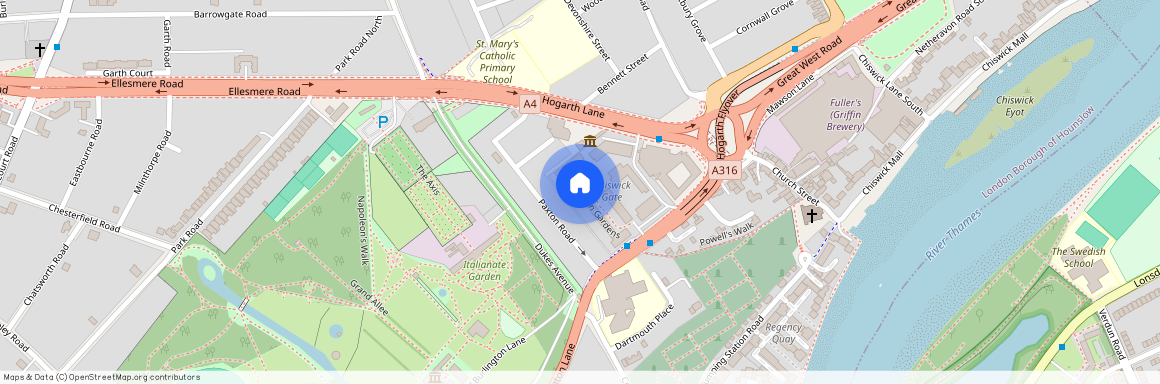 Palladian Gardens, London