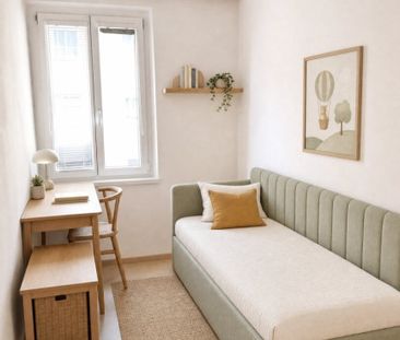 Moderne 3-Zimmer-Wohnung 76m² mit Fußbodenheizung & U-Bahn Nähe im ... - Foto 4