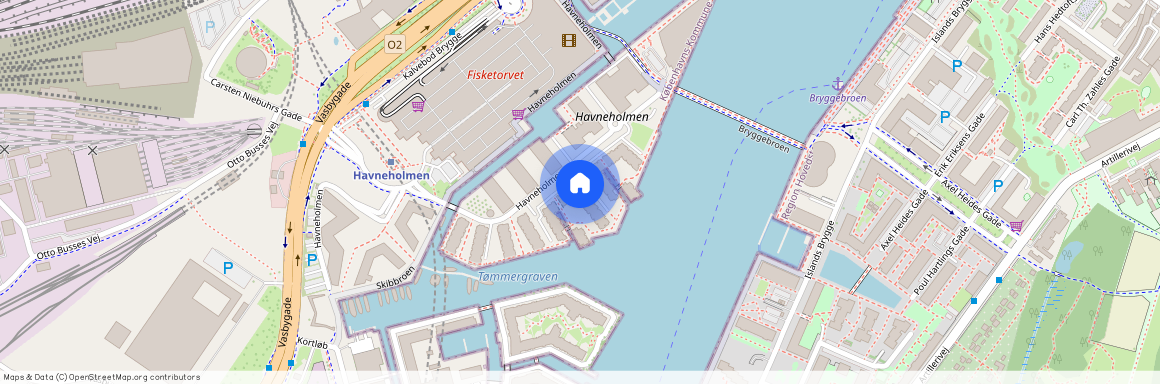 Havneholmen 62, 1. mf., 1561 København V