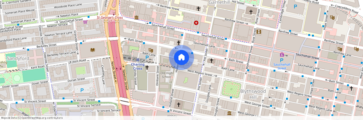 Holland Street, Glasgow, G2, Holland Street, City Centre, Glasgow, G2