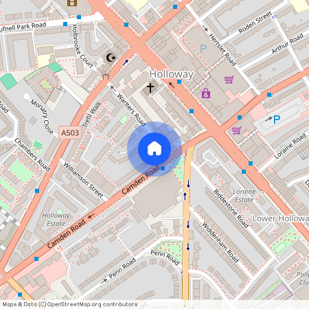 Camden Road, Holloway, London