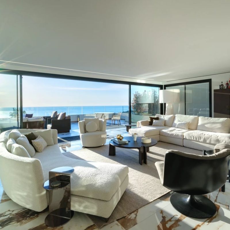 Villa contemporaine Roquebrune vue mer cinéma privé - Photo 1