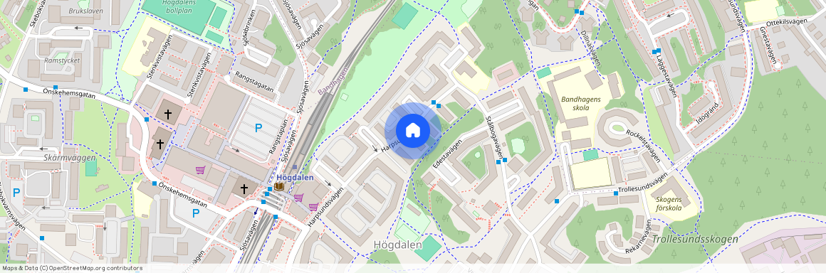 Harpsundsvägen 15, Högdalen