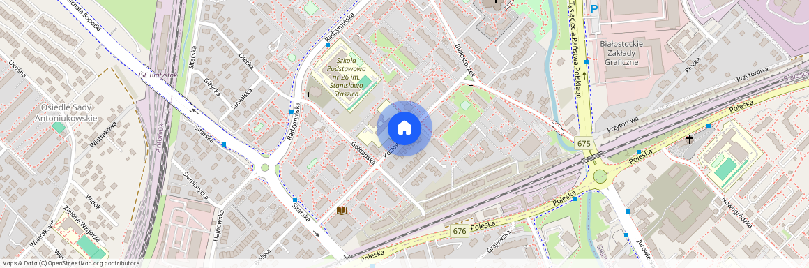 ul. Kozłowa, Białostoczek, Białystok, podlaskie