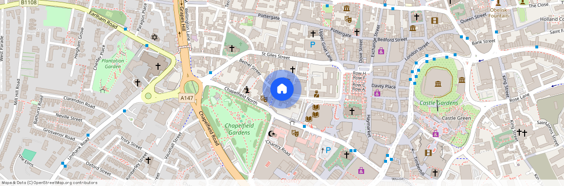 Bethel Street, Norwich, Norfolk, NR2