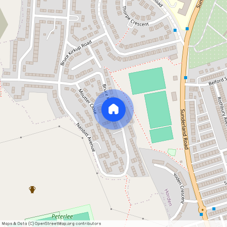 Bruce Kirkup Road, Horden, Peterlee, Peterlee, SR8