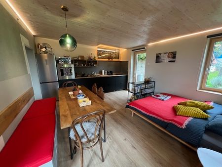 Furnished studio 47 m² in family home, quiet and green setting - Photo 2