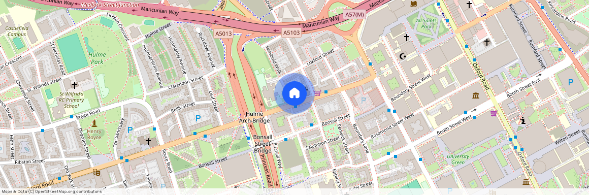 St Philips Court, Hulme, Greater Manchester, M15