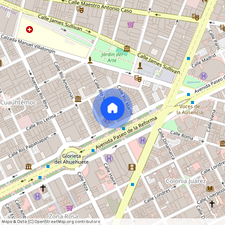 Río Neva 42, Col. Renacimiento, Cuauhtémoc, 06500 Ciudad de México, CDMX #42, Colonia Cuauhtémoc, C.P. 06500, Df / Cdmx