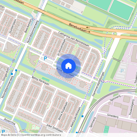 Betsy Perkbuurt, 1187 PE, Rosa Spierlaan, Amstelveen