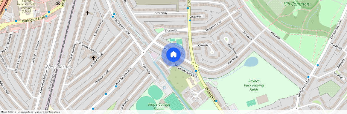 Westway, Raynes Park, SW20, London