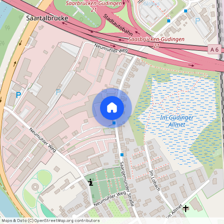 Saargemünder Straße 80, 66130 Saarbrücken-Halberg - Güdingen