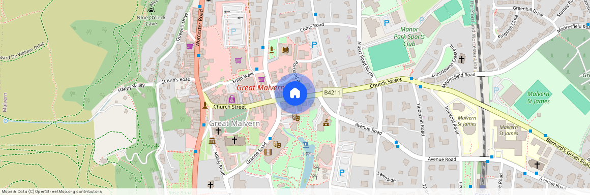 Church Street, Malvern, Worcestershire, WR14