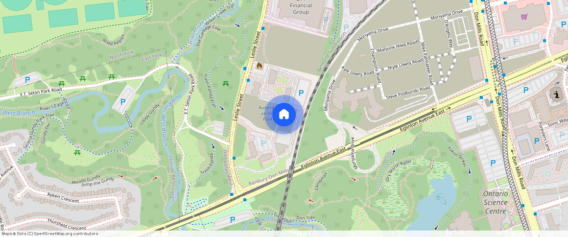 218 ** Inn on the Park Drive, Banbury-Don Mills, Toronto, M3C 0P7