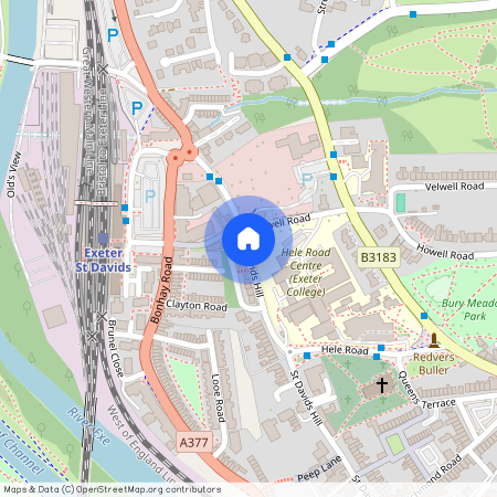 St. Davids Hill, EXETER