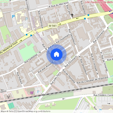 61 Rue de l'Épinette, 59000 Lille