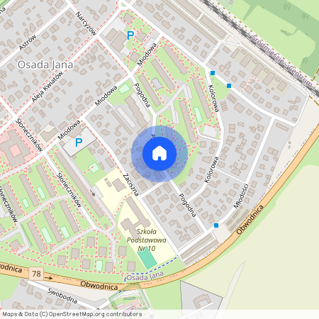 ul. Pogodna, Tarnowskie Góry, tarnogórski, śląskie