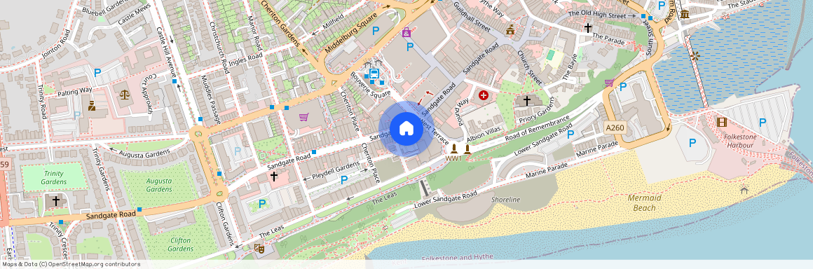 Sandgate Road, Folkestone, CT20