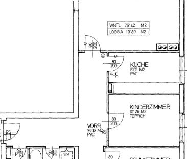 UNBEFRISTET! Geräumige Genossenschaftswohnung mit Loggia mit Hofblick! - Foto 2