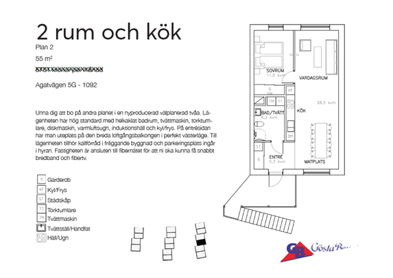 Agatvägen 5G, Östra Karup - Photo 1