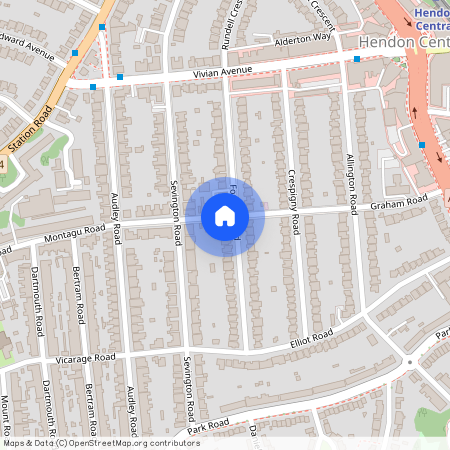 Foscote Road, Hendon Central