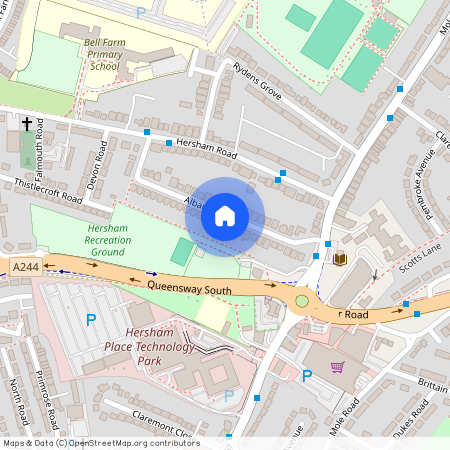 Albany Road, Hersham