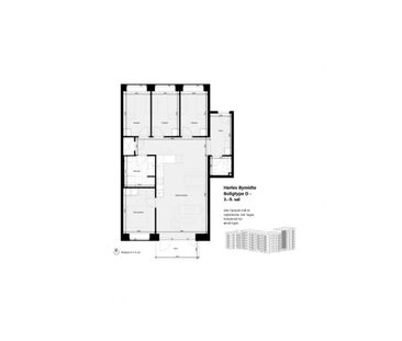 Taghaverne – Stor 5-værelses lejlighed med flot udsigt over byen - Photo 5