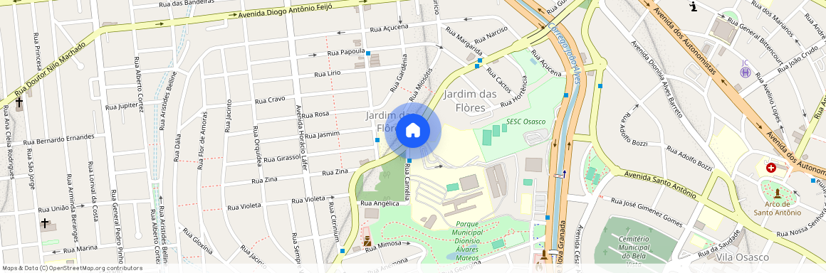 Avenida das Flores - Jardim das Flores, Osasco - SP