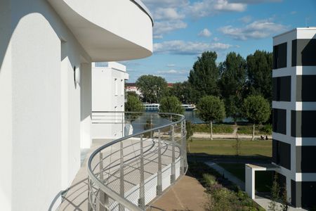 Top ausgestattete Panoramawohnung mit Rheinblick, Wellness im Haus - Foto 5