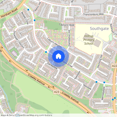 Downland Drive, Crawley, West Sussex, RH11