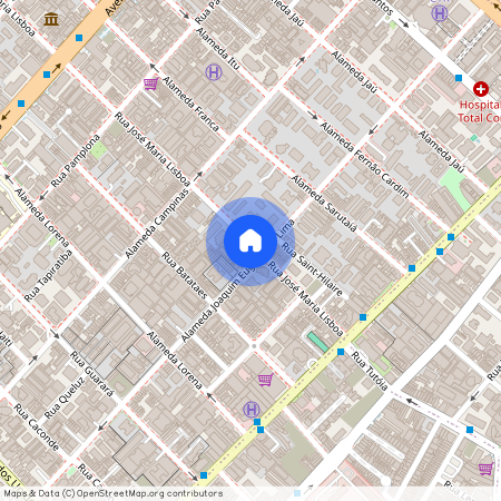 Rua José Maria Lisboa, 249, Jardim Paulista, São Paulo, São Paulo, 01423-001
