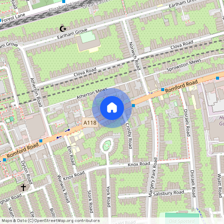 Romford Road, E7, London