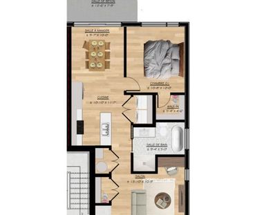 3½ neuf à louer, Bellefeuille, vue sur le boisé! - Photo 4