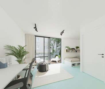 Studentenkamer hartje Kortrijk te huur! - Foto 3
