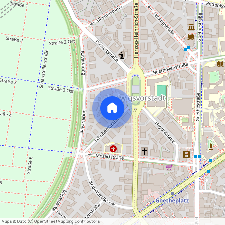 Schubertstraße 4, 80336 München - Altstadt-Lehel