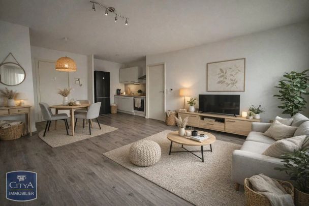 Appartement à louer 2 pièces 41.23m² - Photo 1