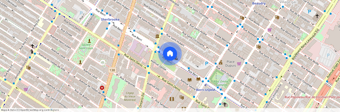 450 rue Sherbrooke Est, Ville-Marie, Ville-Marie, Ile de Montréal, H2L 0B1