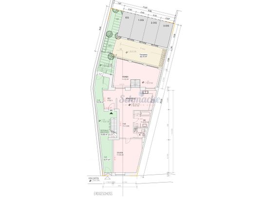 Loftwohnung mit Terrasse, neuwertiger Küche und PKW-Stellplatz im Innenhof, Nähe Werther-Zentrum - Photo 1