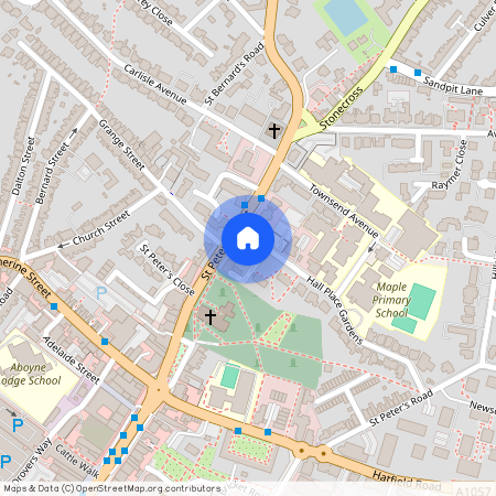 Hall Place, St. Peters Street, St. Albans, Hertfordshire, AL1